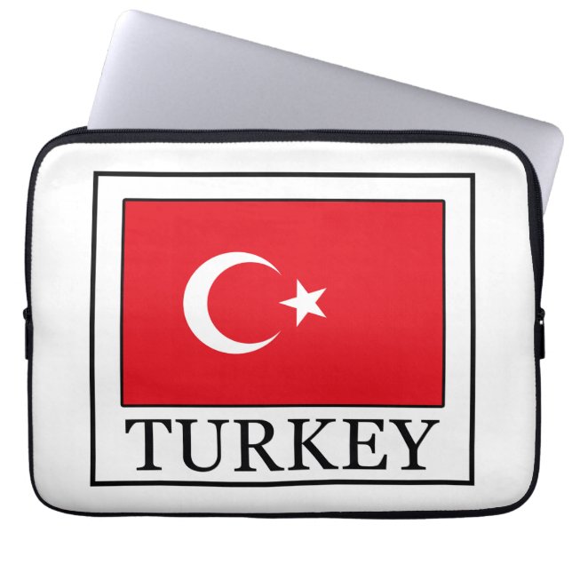 Türkei Laptopschutzhülle (Vorderseite)