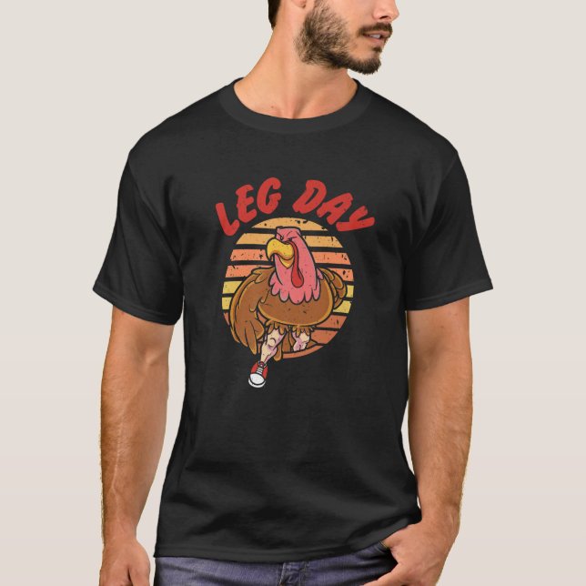 Türkei Lee Day Erntedank Day America Thanksgivi T-Shirt (Vorderseite)