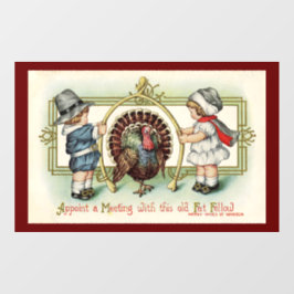 Türkei mit Kinderfenster Fensteraufkleber