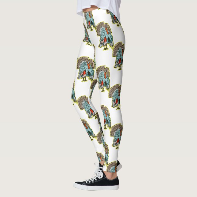 Türkei mit lustigem Erntedank Leggings (Links)