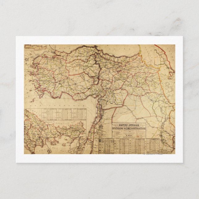 Türkei, Osmanisches ReichPanoramakarte Türkei Postkarte (Vorderseite)