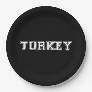 Türkei Pappteller