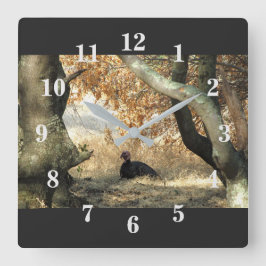 Türkei Paradise Wall Clock Quadratische Wanduhr