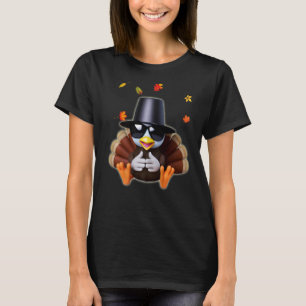 Türkei Pilgrim Hat Sonnenbrille Foliage Confidence T-Shirt