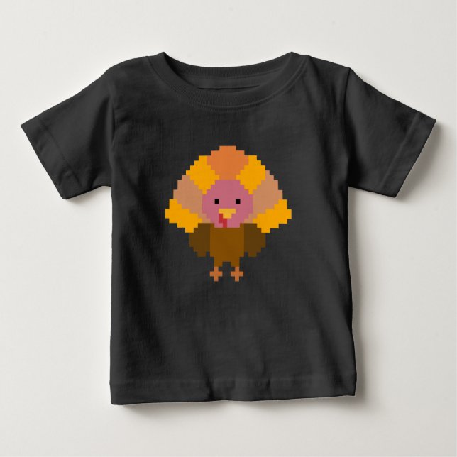Türkei - Pixel Art Baby T-shirt (Vorderseite)