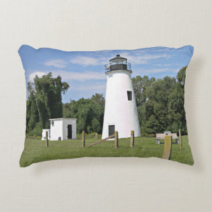 Türkei Point Lighthouse, Maryland Accent Dekokissen
