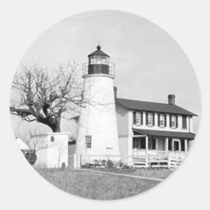 Türkei Point Lighthouse Runder Aufkleber