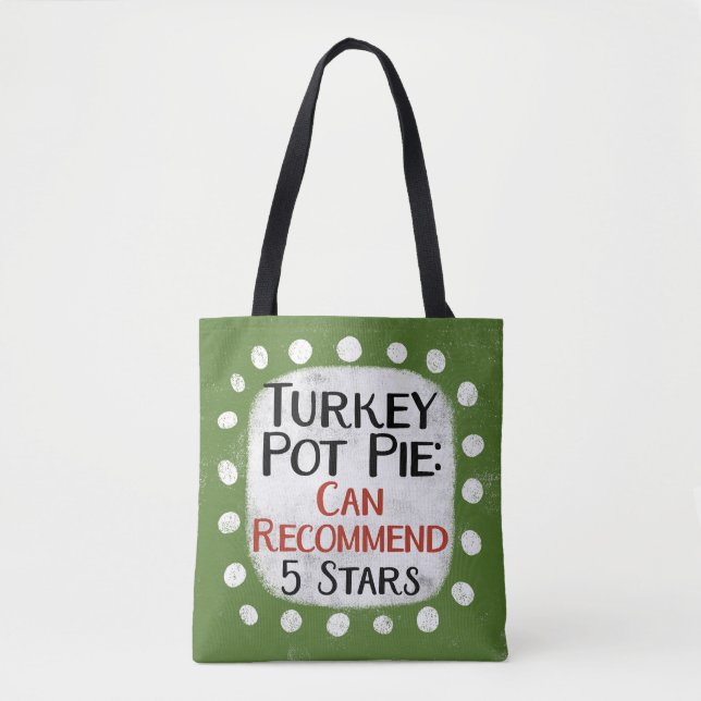 Türkei Pot Pie Review 5 Stars Tote Bag (Vorderseite)