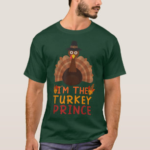 Türkei Prince Costume Familie Matching Funny Danke T-Shirt