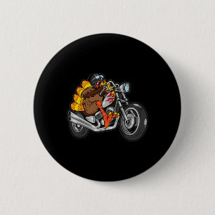 Türkei Reiten Motorrad Erntedank Tag Cool Fallen Button