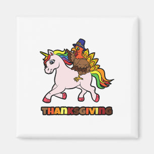 Türkei Reiten Unicorn Erntedank Day Magical Fal Magnet