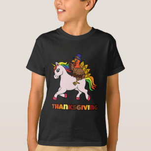 Türkei Reiten Unicorn Erntedank Day Magical Fal T-Shirt