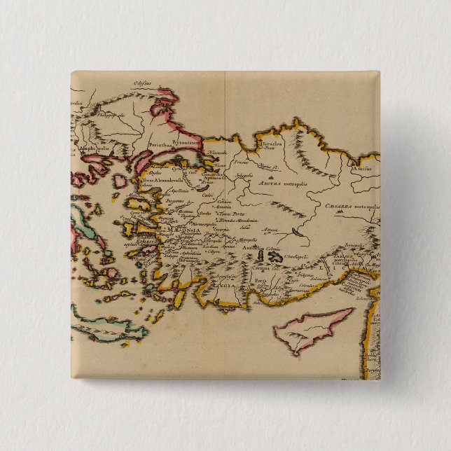 Türkei, Rom, Griechenland Button (Vorderseite)
