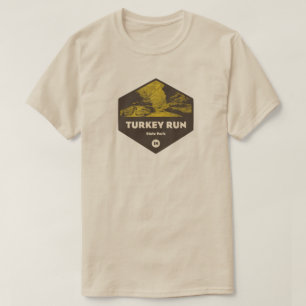 Türkei Run Staat Park Indiana T-Shirt