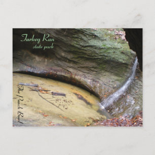 Türkei Run Staat Park, Punch Bowl Postkarte