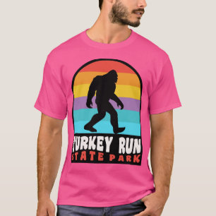 Türkei Run Staat Park Retro Sunset T-Shirt