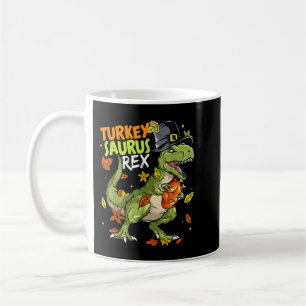 Türkei Saurus Rex Funny Dinosaur T Rex Thanksgivin Kaffeetasse