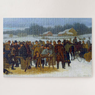 Türkei Shoot John Whetten Ehninger 1879 Puzzle
