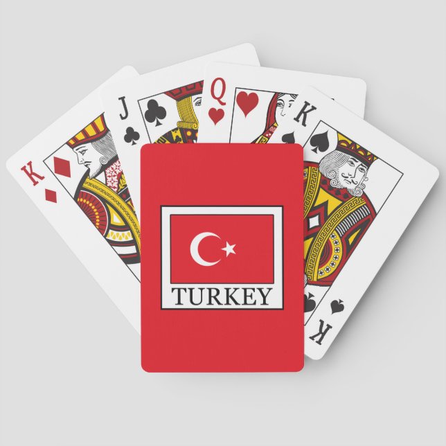 Türkei Spielkarten (Rückseite)