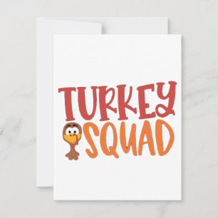 Türkei Squad Matching Outfit Türkei Erntedank Mitteilungskarte