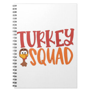 Türkei Squad Matching Outfit Türkei Erntedank Notizblock