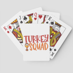 Türkei Squad Matching Outfit Türkei Erntedank Spielkarten