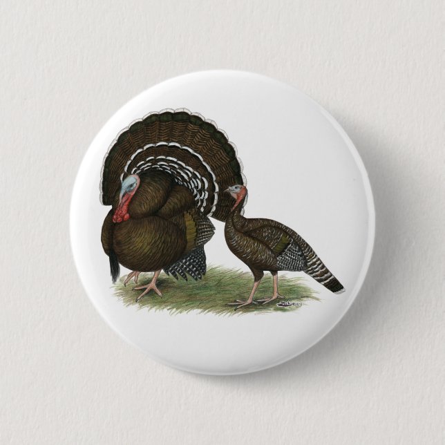 Türkei Standard Bronze Button (Vorderseite)
