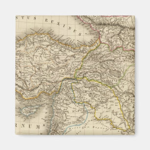 Türkei-Syrien-Karte Magnet