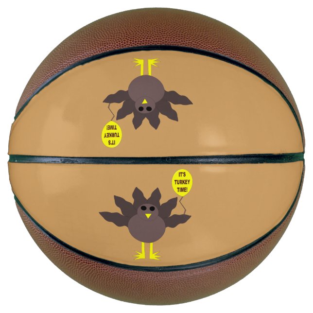 Türkei Time Erntedank Basketballs (Vorderseite)