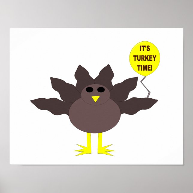 Türkei Time Erntedank Poster (Vorne)