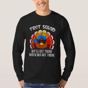 Türkei Trot Squad Erntedank läuft Kostüm T-Shirt