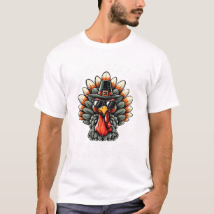 Türkei Trot Squad Funny Erntedank Running Costu T-Shirt