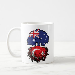 Türkei Türkisch Australien Tree Roots Kaffeetasse