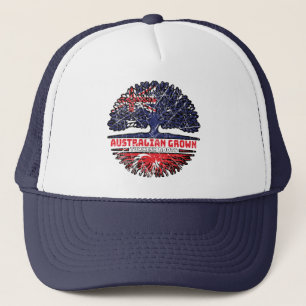 Türkei Türkisch Australier Australien Baum Wurzeln Truckerkappe