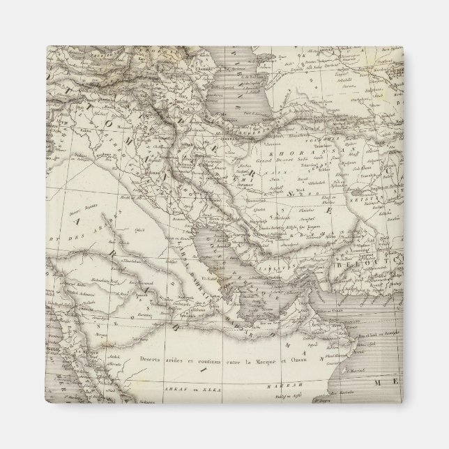 Türkei und Arabien Magnet (Vorne)