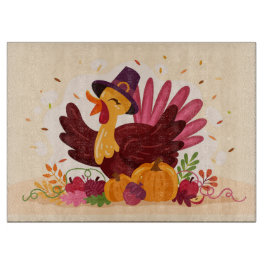 Türkei und Herbstschneideausschuss Schneidebrett