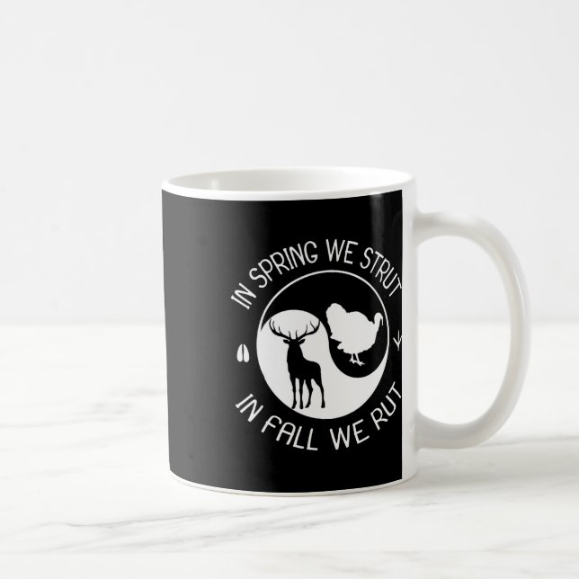 Türkei und Hirschjagdjäger Kaffeetasse (Rechts)