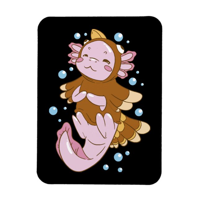 Türkei verschleiert Axolotl Fun Magnet (Vertikal)