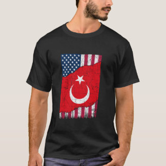Türkei Vintage patriotische türkische Fahne T-Shirt