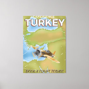 Türkei Vintage-Reiseposter Leinwanddruck