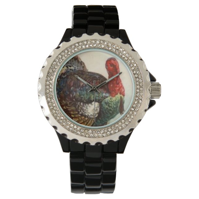 Türkei Vintager Erntedank Armbanduhr (Vorderseite)