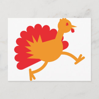 Türkei Vogel auf der Flucht! Postkarte