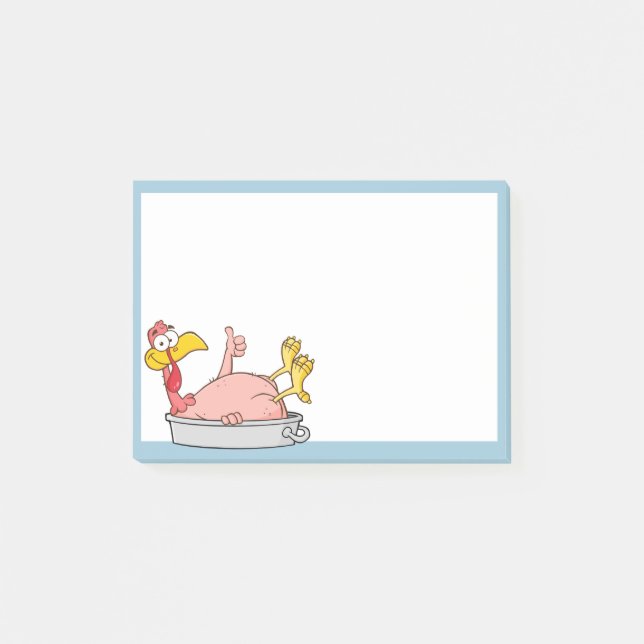 Türkei Vorbereitet für das Abendessen Post-it Klebezettel (Vorderseite)