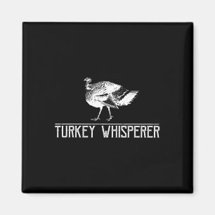 Türkei Whisperer-Putenjagd-Truthühner Jagdsee Magnet
