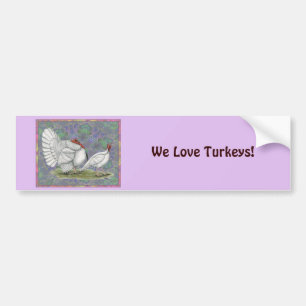 Türkei: White Holland Pastel Autoaufkleber