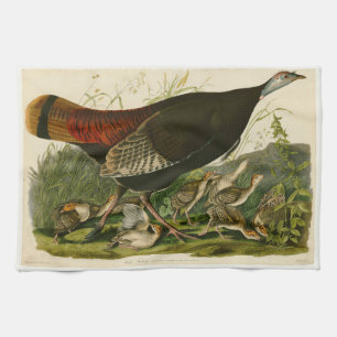 Türkei Wild Audubon Bird Painting Handtuch