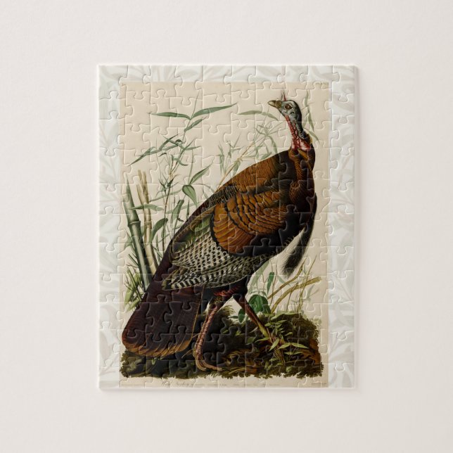 Türkei Wild Audubon Bird Painting Puzzle (Vertikal)
