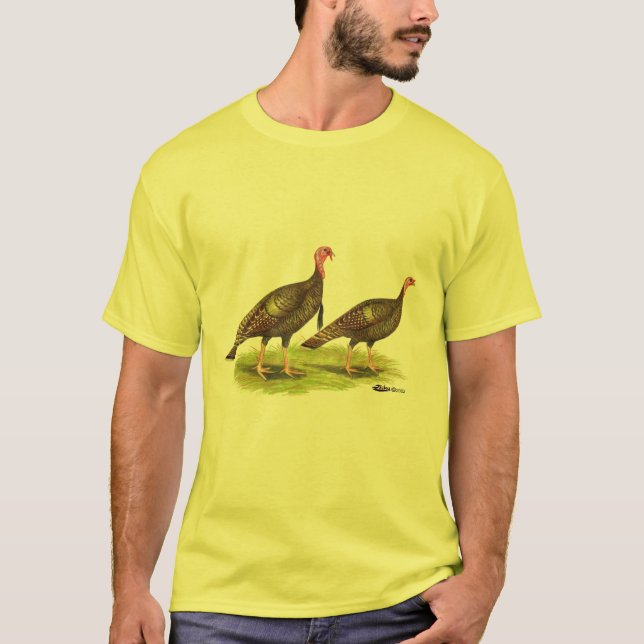 Türkei: Wilde Bronze T-Shirt (Vorderseite)