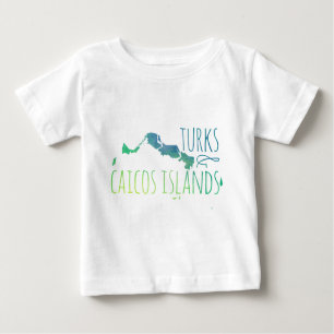 Türken u. Caicos Baby T-shirt