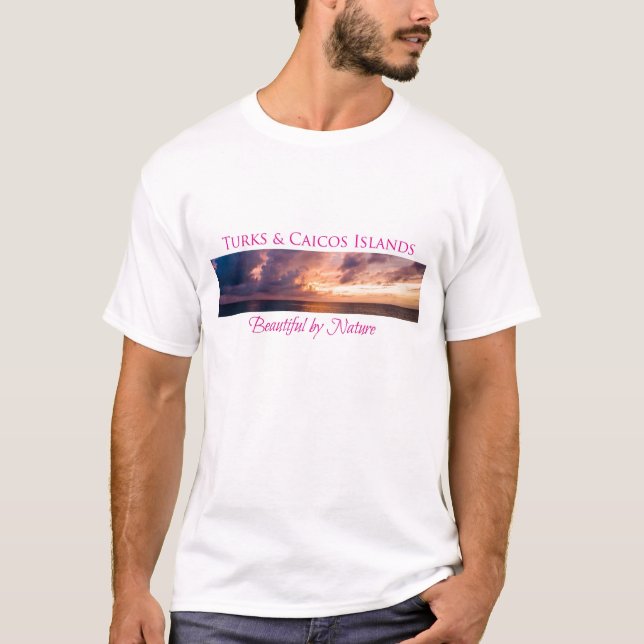Türken u. Caicos schön durch T - Shirt der (Vorderseite)